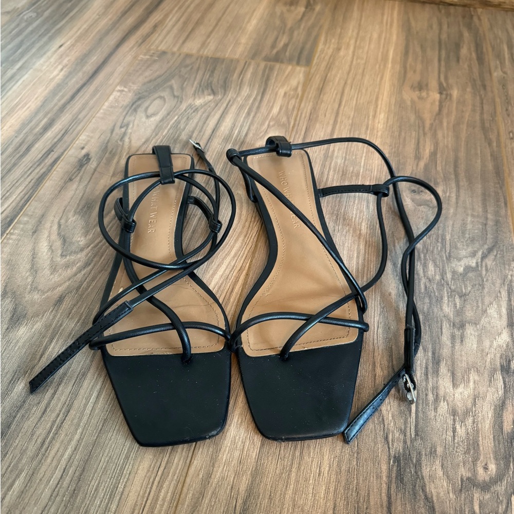 We wore what lace up sandals